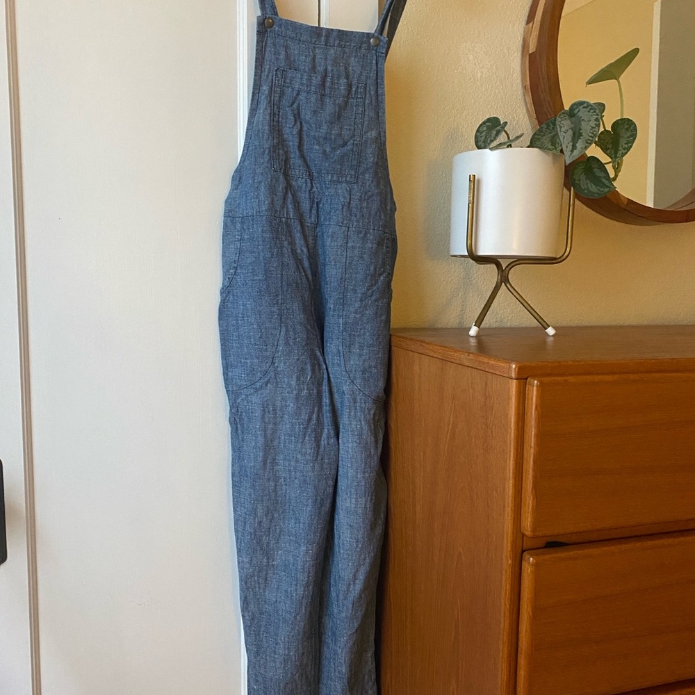Market Overalls by Conscious Clothing in chambray